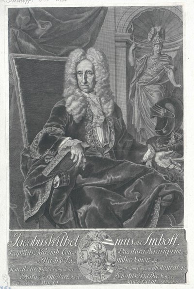 Jakob Wilhelm Imhof by Artist Unknown