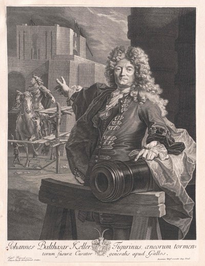 Jean Balthazar Keller by Artist Unknown