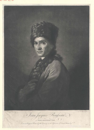Jean Jacques Rousseau by Artist Unknown