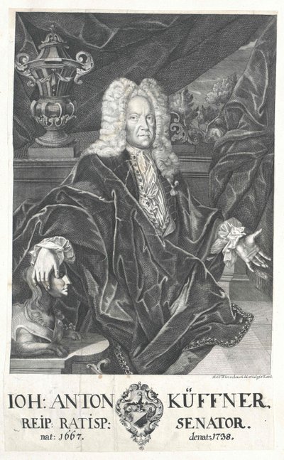 Johann Anton Kueffner by Artist Unknown