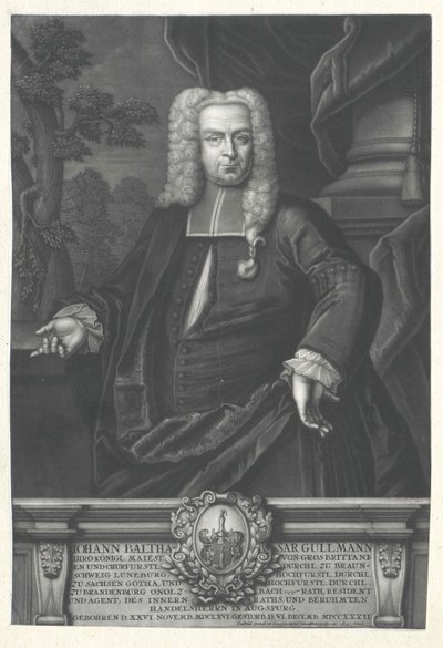Johann Balthazar Gullmann by Artist Unknown