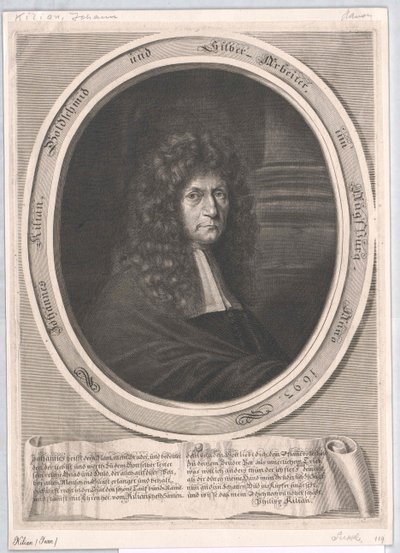Johann Baptist Kilian by Artist Unknown