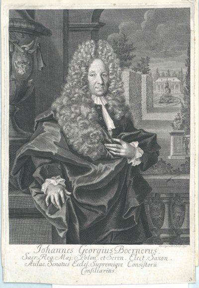 Johann Georg Boerner by Artist Unknown