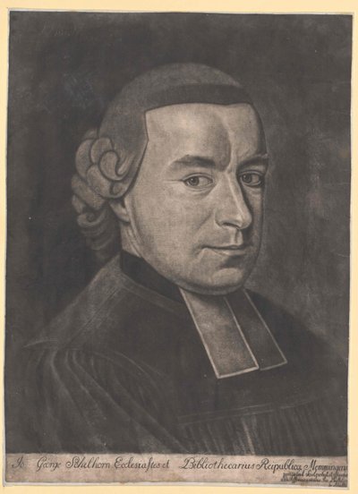 Johann Georg Schelhorn by Artist Unknown