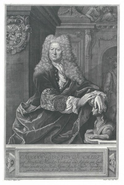 Johann Georg von Schmidt auf Altenstadt by Artist Unknown