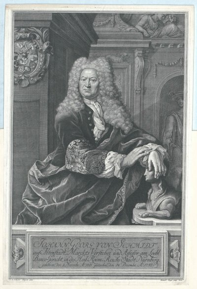 Johann Georg von Schmidt on Altenstadt by Artist Unknown
