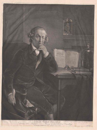 Johann Gottlob Leidenfrost by Artist Unknown