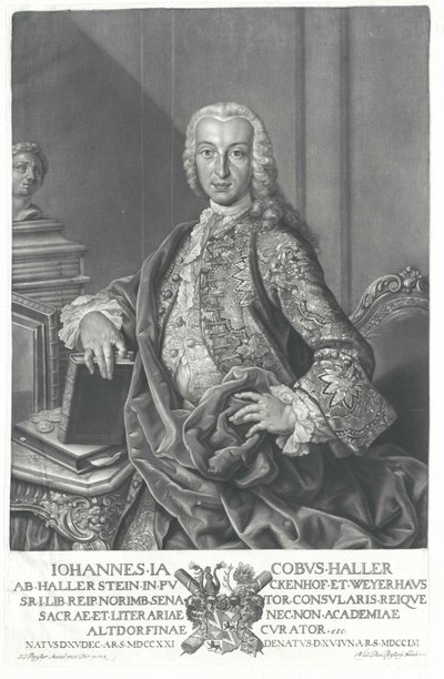 Johann Jacob Haller von Hallerstein by Artist Unknown