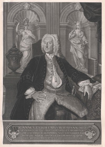 Johann Wilhelm Widmann by Artist Unknown