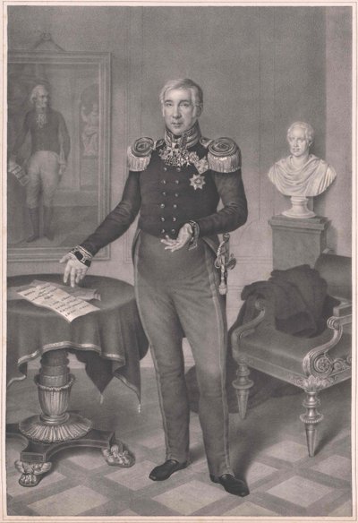 Johann Wilhelm von Wiebel by Artist Unknown
