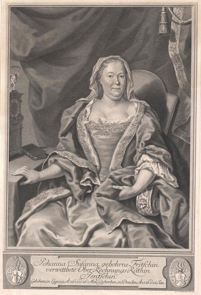 Johanna Susanna Fritsch by Artist Unknown
