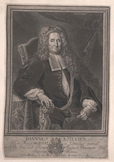 Johannes of Stetten by Artist Unknown