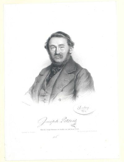 Joseph Petzval by Artist Unknown