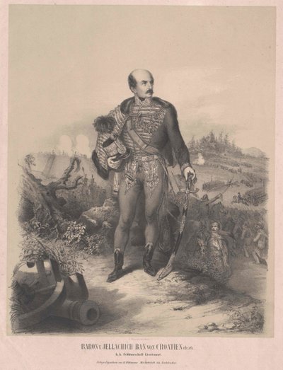 Joseph Count Jellacic de Buzim by Artist Unknown