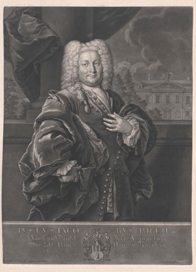 Justus Jacob Preu by Artist Unknown