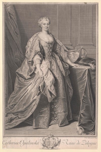 Katharina Opalinska by Artist Unknown