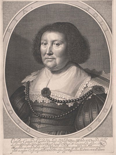Katharina van the Berg by Artist Unknown