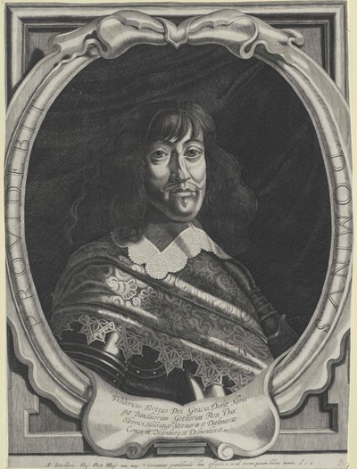 King Frederick III of Denmark by Artist Unknown