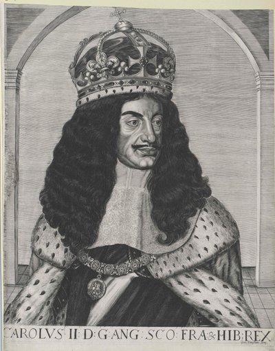 King of England Charles II by Artist Unknown
