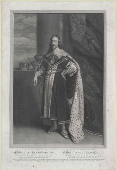 King of England Charles I by Artist Unknown