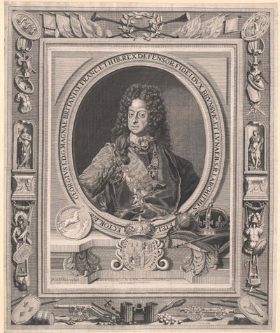King George I of England by Artist Unknown