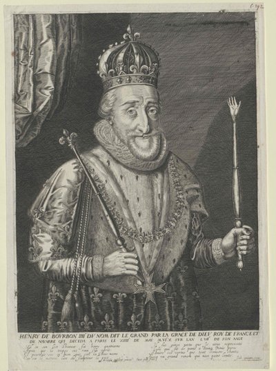 King Henry IV of France by Artist Unknown