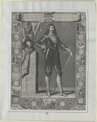 King of France Louis XIII by Artist Unknown