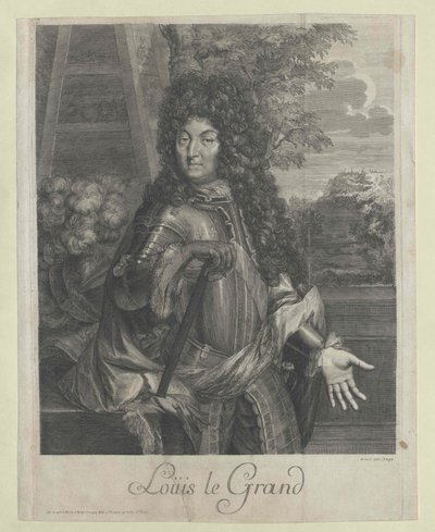 King of France Louis XIV by Artist Unknown