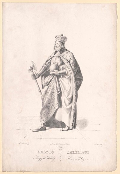 King of Hungary Saint Ladislaus I by Artist Unknown