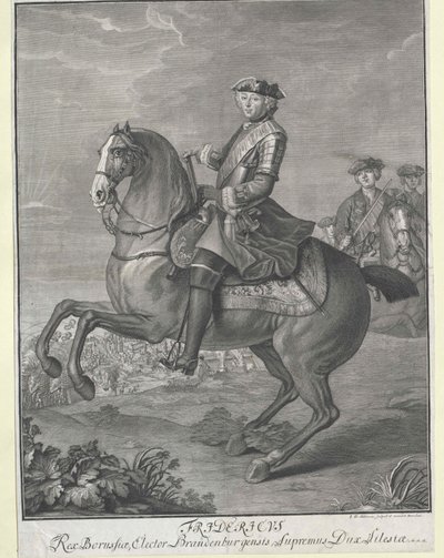 King Frederick II of Prussia by Artist Unknown