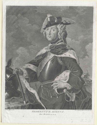 King of Prussia Frederick II by Artist Unknown