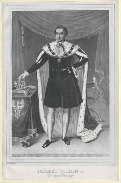 King Frederick Wilhelm IV of Prussia by Artist Unknown