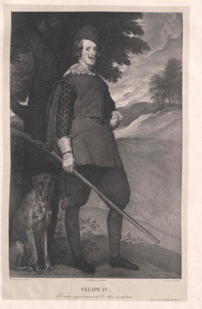 King of Spain Philip IV by Artist Unknown