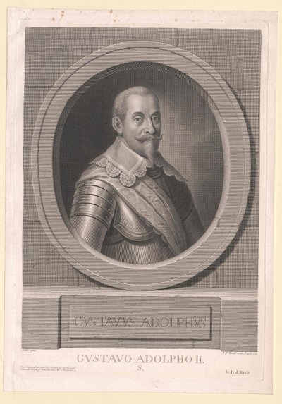 King Gustavus Adolphus of Sweden by Artist Unknown
