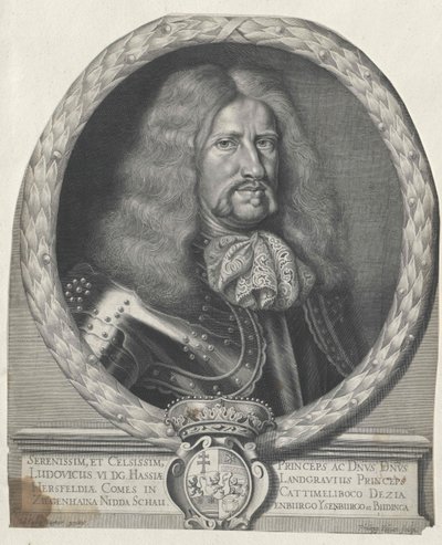 Landgrave of Hesse-Darmstadt Louis VI by Artist Unknown
