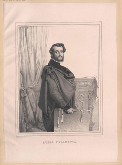 Luigi Calamatta by Artist Unknown