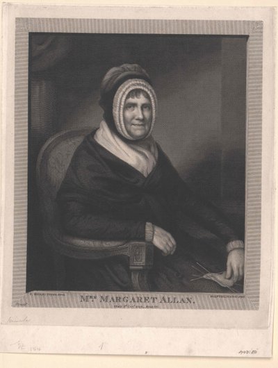 Margaret Allan by Artist Unknown