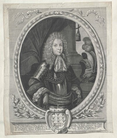 Margrave Christian Albrecht of Brandenburg by Artist Unknown