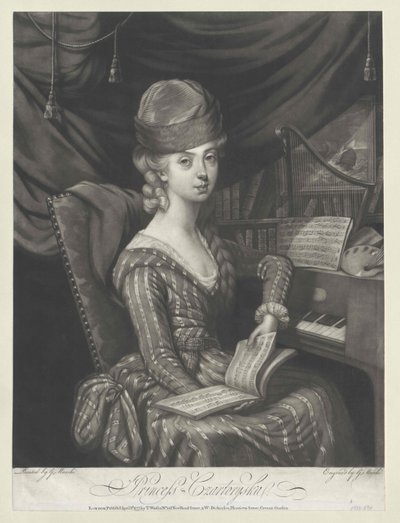 Princess Maria Anna Czartoryska by Artist Unknown