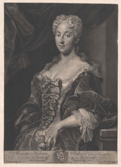 Maria Helen Sabina von Imhoff by Artist Unknown