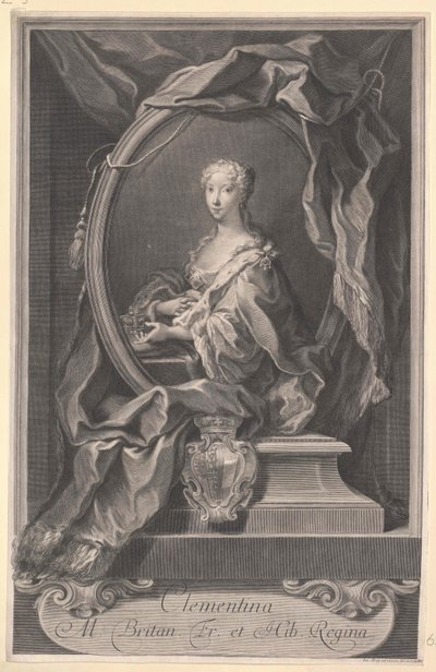 Maria Clementina Sobieska by Artist Unknown