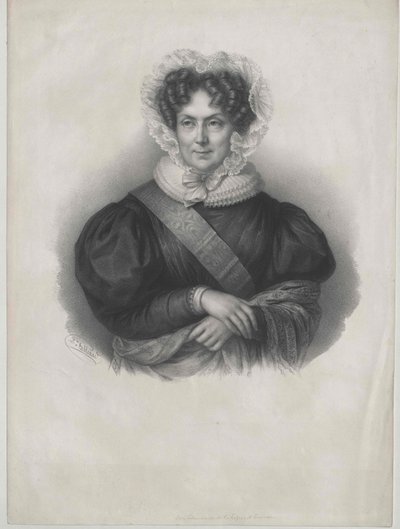 Marie Benoite Prevost de La Croix by Artist Unknown
