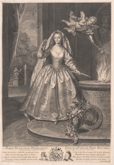Marie Francoise Perdrigeon by Artist Unknown