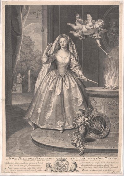 Marie Françoise Perdrigeon by Artist Unknown