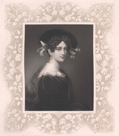 Maximiliane Borzaga by Artist Unknown
