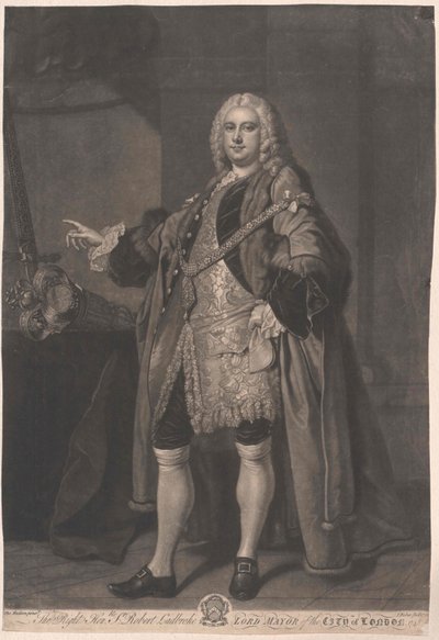 Mayor Robert Ladbroke of London by Artist Unknown