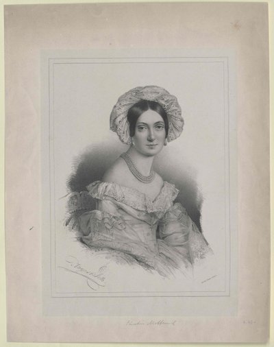 Melanie Countess Zichy-Ferraris by Artist Unknown