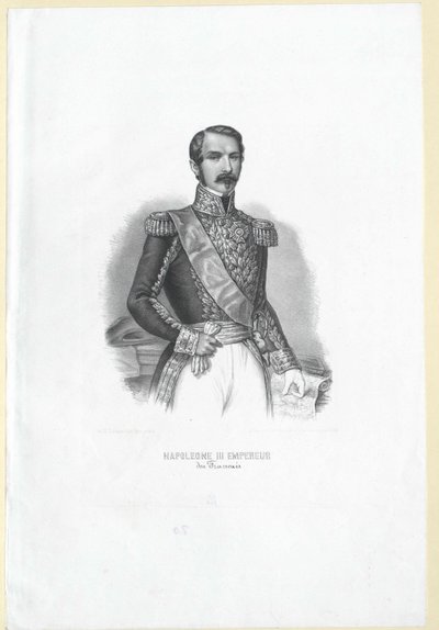 Napoleon III, Emperor of the French by Artist Unknown