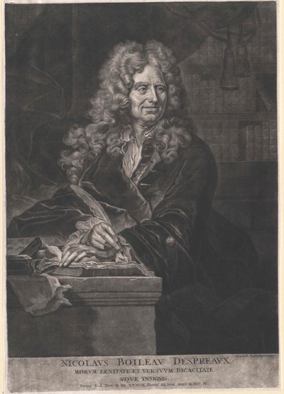 Nicolas Boileau-Despréaux by Artist Unknown