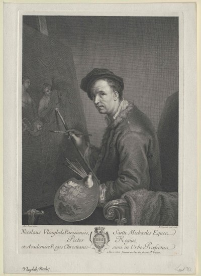 Nicolas Vleughels by Artist Unknown